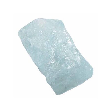 Aquamarin Beryll Natur Rohstück schöne blaue klare Aqua Farbe Größe: XL 10-12 g