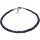 Edelsteinarmband Saphir facettiert, ca. 18.5-20 cm, Silber vergoldet, Damen