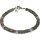 Edelsteinarmband Labradorit facettiert, vers. Hämatit, ca. 18.5 - 20.5 cm