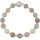 Edelsteinarmband Mondstein, Ø ca. 8 mm, Magnetschloss, ca 19.5 cm