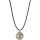 Atelier-Funk Tamouree Muschelkernperle Perle Puder rosé, ca. 16 mm, 925oo Silber