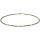 Funk-Collier Edelstein Kette facettierter Pyrit mit Tansanit, 925oo Silber, ca. 45,5 cm