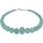 Edelstein Kette Aquamarin facettiert, ca. 52.5 cm, Damen