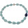 Amazonit Edelsteinkette matt mit Lapis Lazuli, 925oo Silber Magnetschloss, ca. 46,5 cm