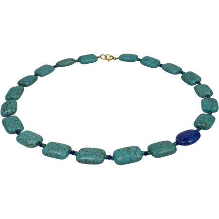 Howlith Türkis mit Lapis Lazuli und Türkis