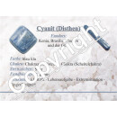 Disthen blau 50 g Kyanit Rohsteine Rohstücke Wassersteine ca. 2 -5 cm