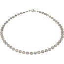 Funk-Collier Labradorit Edelsteinkette, facettierte...