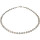 Funk-Collier Labradorit Edelsteinkette, facettierte Linsen, 925oo Silber, ca. 45,5 cm