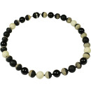 Funk-Collier Edelstein Kette Onyx mit...