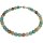 Green Shadow Achat facettiert, Rutilquarz, Magnetschl., ca. 44 cm, 12 mm, Damen