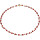Funk-Collier Light & Comfort Bambuskoralle rot, Coated Quarz facettiert, Magnetschloß, 44 cm