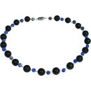 Light & Comfort Lavastein, blauer Struktur-Achat,...
