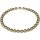 Tamouree Muschelkernperle, Ø ca. 12 mm, Magnetschl., golden Moments, ca. 46 cm