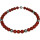 schönes Schaumkoralle Collier, Muschelkernperle, ca. 13 mm, ca. 47 cm, Damen