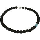 Funk-Collier Design Kette Lavastein, Ø 10 mm,...