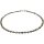 Edelsteincollier Labradorit facettiert, 925oo Silber Schloß, ca. 45.5 cm, Damen