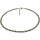 Edelsteincollier Smaragd mit Herkimer Diamant, 925oo Silber, ca.41.5 - 46.5 cm