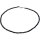 Funk-Collier Edelsteinkette Regenbogenachat facettiert, 925oo Silber Schloß, ca. 46 cm