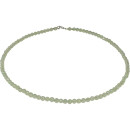 Funk-Collier Edelsteinkette Prehnit facettiert, ca....
