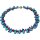 Funk-Collier Edelsteinschmuck Howlith-Türkis, Lapis Lazuli, Koralle, ca. 45 cm, Damen