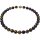 Funk-Collier Edelsteinkette Regenbogen Achat facettiert ca. Ø 12 mm, Magnetschloss, ca. 46 cm, Damen