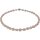 Funk-Collier Edelsteinschmuck Rosenquarz, Magnetschloss, ca. 47.5 cm, Damen
