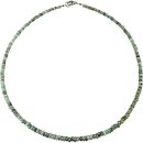 Funk-Collier Edelsteinschmuck Smaragd fac, Silber...