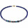 Exklusives Edelsteincollier Lapis Lazuli, Multicolor, Magnetschloss, ca. 44.5 cm