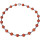 Collier Schaumkoralle mit Lapis Lazuli, Magnetschloss, ca. 45.5 cm