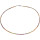 Funk-Collier Tundru Granat facettiert, ca. 43 cm, ca. 25 Karat, Damen