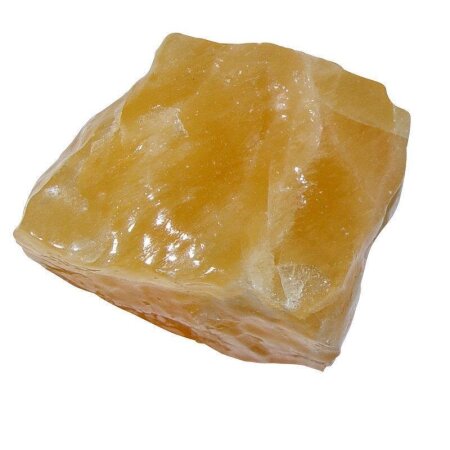 Orangencalcit Rohstein Mexiko schöne orange Farbe 90 - 130 g