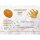 Orangencalcit Rohstein Mexiko schöne orange Farbe 90 - 130 g