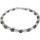 Funk-Collier Energieschmuck Bergkristall, grüner Turmalin, Silber-Karabiner, ca. 50 cm