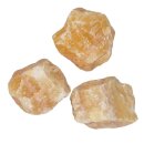 Orangencalcit XL Rohstein Rohstück aus Mexiko schöne orange Farbe ca.700 - 900 g