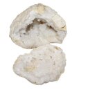 Quarz Geode geöffnet klein Größe ca. 45 - 60 mm