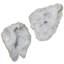 Quarz Geode geöffnet klein