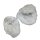 Quarz Geode geöffnet klein Größe ca. 45 - 60 mm