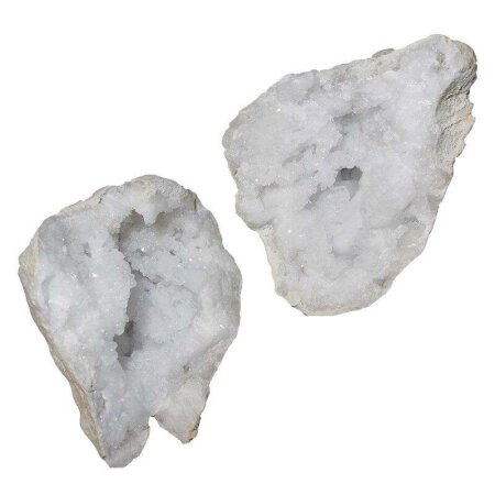 Quarz Geode geöffnet groß Größe ca. 70 - 90 mm