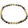 Muschelkernperlen Collier 12mm 925oo Silber Vergoldetes Magnetschloss ca 47 cm