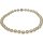 Tamouree Muschelkernperlen Collier, Woll-Weiß, 12mm, Magnetschloss, ca. 47 cm
