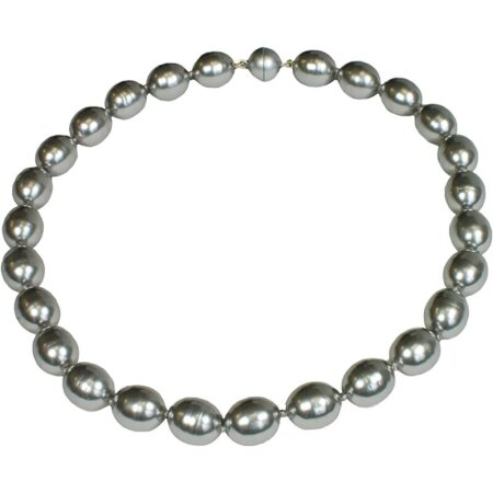 Tamouree Muschelkernperle, Circle Pearl, Ø ca 13 mm, ca. 48 cm, Damen