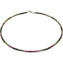 Funk-Collier Edelsteinschmuck Turmalin facettiert, ca. 45...