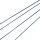 Stahl-Halsreifen vierreihig schwarz 42 cm für Bohrungen ab 2,5 mm