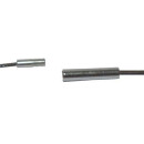 Stahl-Halsreifen vierreihig schwarz 45 cm für Bohrungen ab 2.5 mm