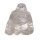 Bergkristall Happy Buddha sitzend ca. 30 x 35 mm