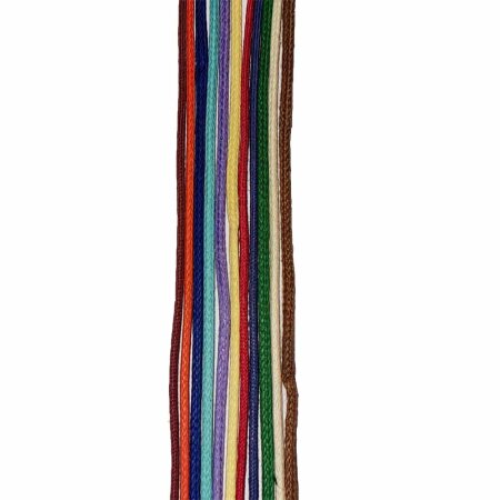 1 Meter Textilband verschiedene Farben ca. 2 mm