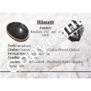 Hämatit Kugel Armband 8 mm auf stabilem Stretchband aufgezogen