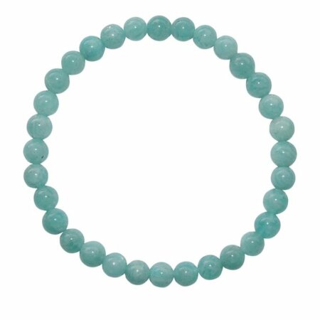 Kopie von Amazonit Armband Kugel 6 mm A* extra Qualität...