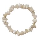 Achat weiß Friedensachat Splitterarmband auf...