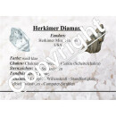 Herkimer Diamant Rohstück RARITÄT natur gewachsen fluoriszierend ca. 15-20 mm